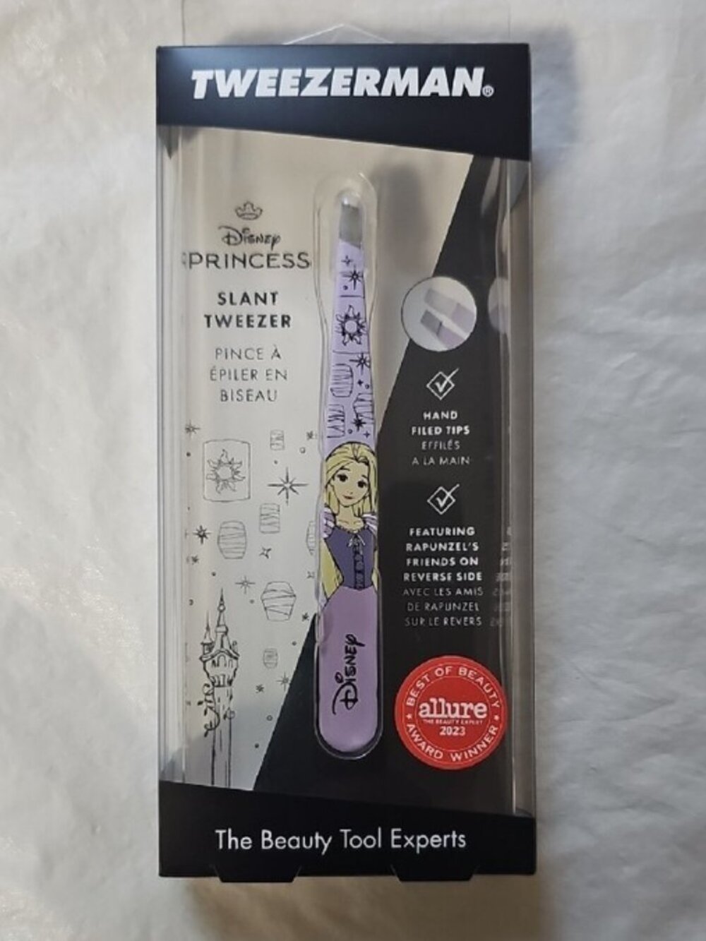 Disney's Rapunzel Slant Tweezer Tweezerman New